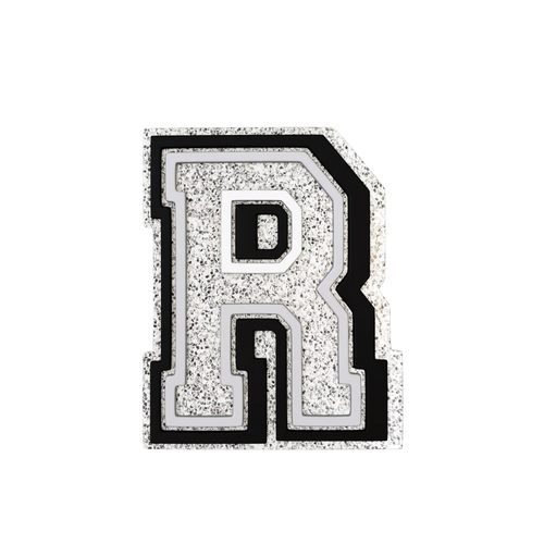Budz | Silver Letter R