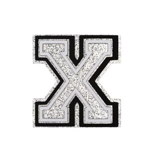 Budz | Silver Letter X